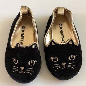 Cat Velvet Flats